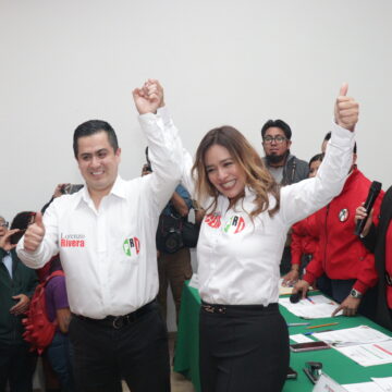 1000105929 Se registra fórmula Xitlalic Ceja y Lorenzo Rivera para la Presidencia del PRI