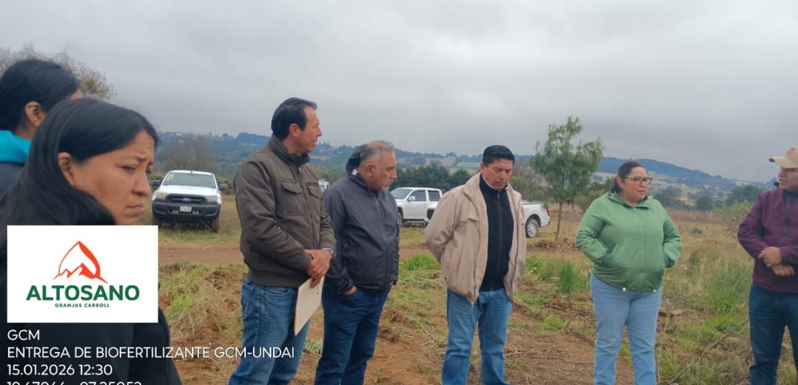 Altosano Granjas Carroll fortalece la agricultura sustentable en Atzalan