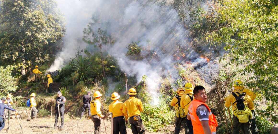 Gobierno de Puebla fortalece estrategia contra los incendios forestales