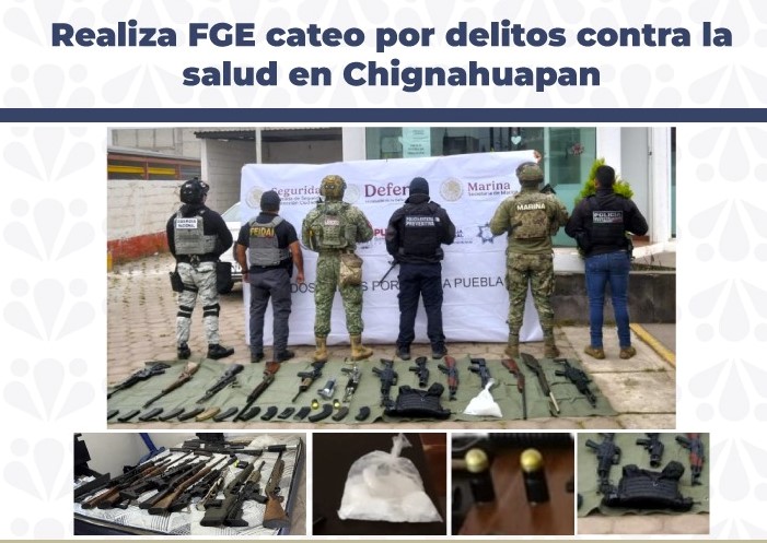 Fotografía boletín no. 074 (002) Le siguen los pasos al “Bukanas”, realizan cateo en Chignahuapan