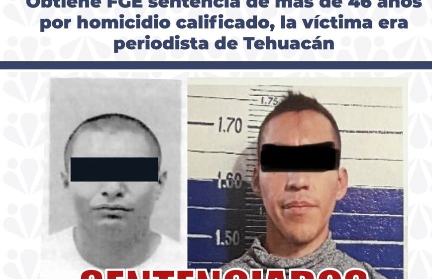 Fotografía boletín de prensa no. 102 (002) Dan 46 años a los asesinos del periodista de Tehuacán