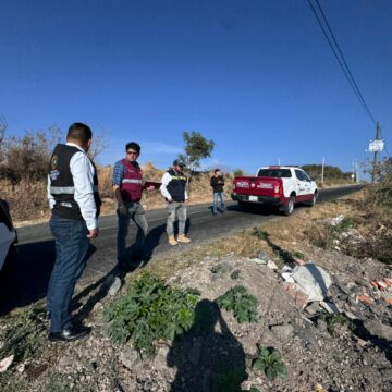 PC_0203__(4) Realizan supervisión de las rutas de evacuación del volcán Popocatépetl