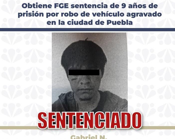 Por robo de vehículo le dan 9 años de cárcel