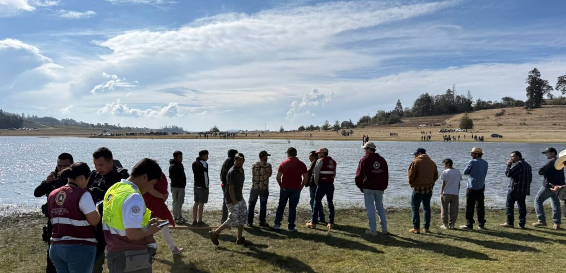 Dos personas murieron ahogadas en la laguna de Alchichica