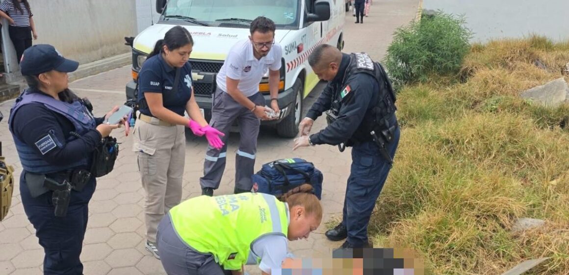 Seguridad Ciudadana de Cuautlancingo atiende a una mujer lesionada