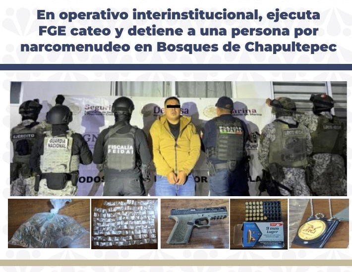 211 Operativo en Bosques de San Sebastián, hay dos detenidos