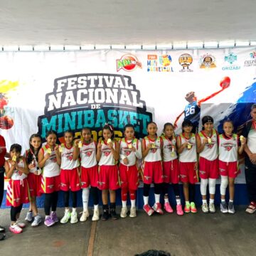 Bayonetas Puebla destaca en el mini campeonato de basktball