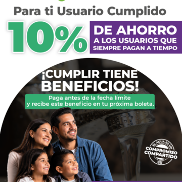 Post Usuario Cumplido Agua de Puebla reconoce a usuarios cumplidos