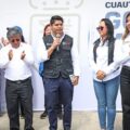 Omar Muñoz inaugura obras en San Lorenzo